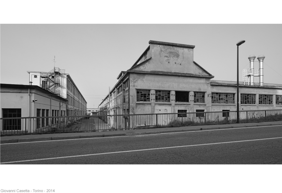 Corso Dante Torino, capannone industriale delle ferrovie